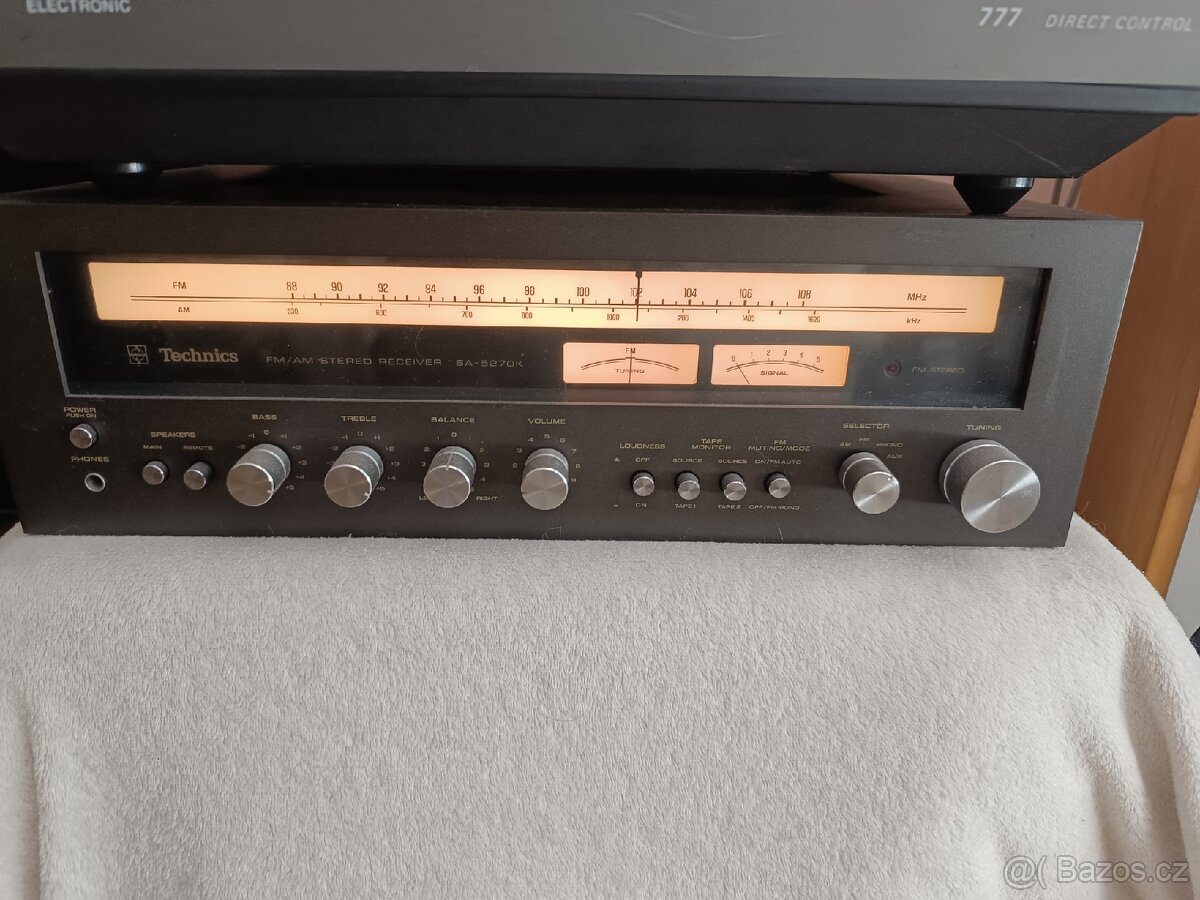 Klasický retro receiver Technics SA-5270K - 2