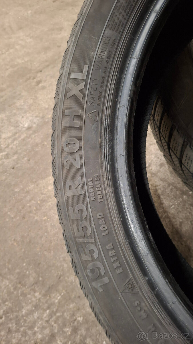 2ks zimních pneu Semperito 195/55 R20 - 2