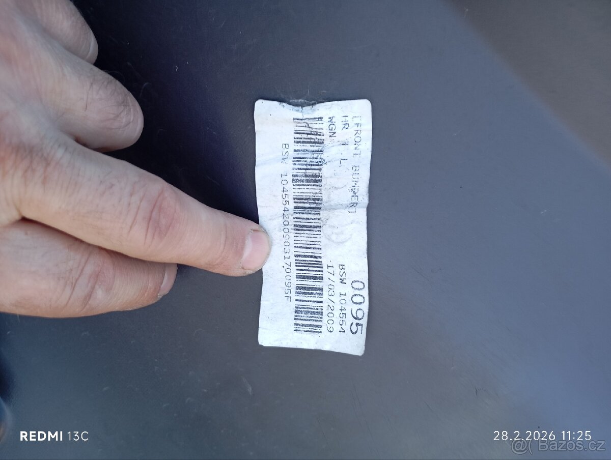 Kia ceed přední nárazník - 2