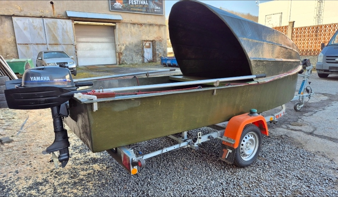 Rybářská loď včetně vozíku - 2