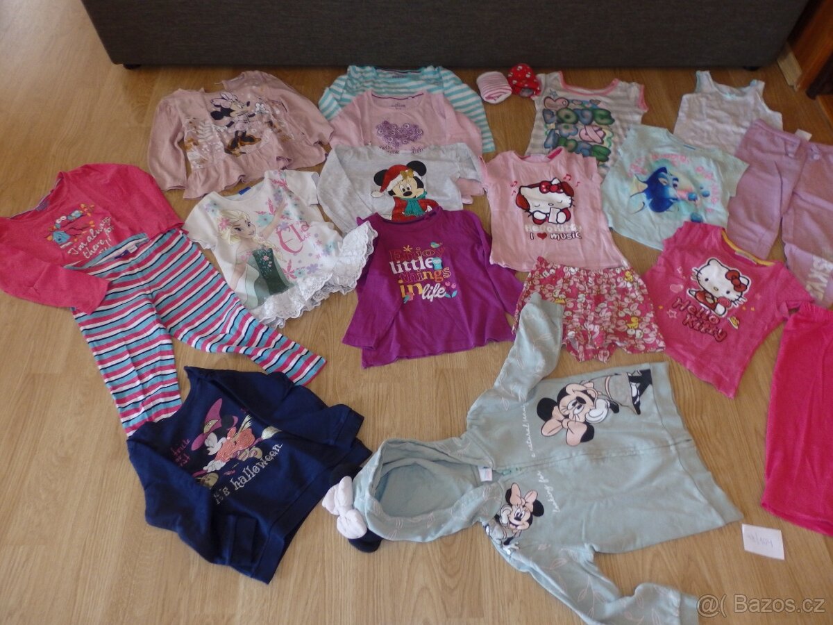 balík oblečení pro holčičku vel. 98/104 - 2