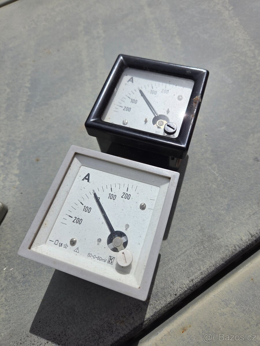 AMPÉRMETRY A VOLTMETRY - 2