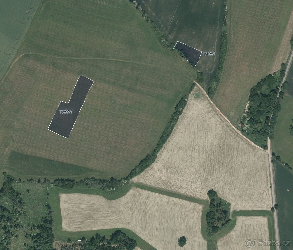 Zemědělská půda, prodej, Jistebnice, Tábor - 2