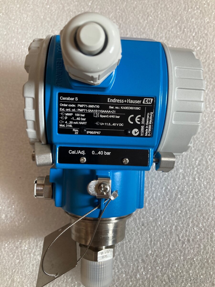 Průmyslový převodník tlaku Endress+Hauser PMP71 - 2