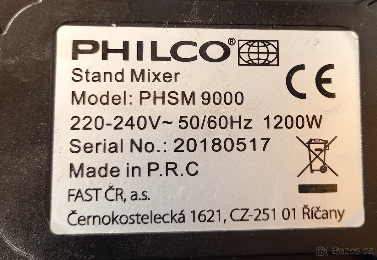 Příslušenství k mixéru Philco - 2