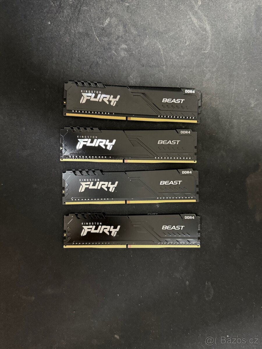 Prodám 2x 16 GB kity (4 moduly/32GB) - 2