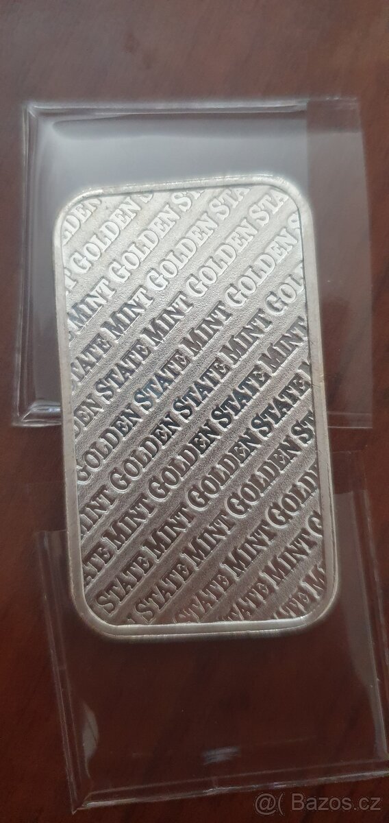 Stříbrný slitek 1 OZ - 2