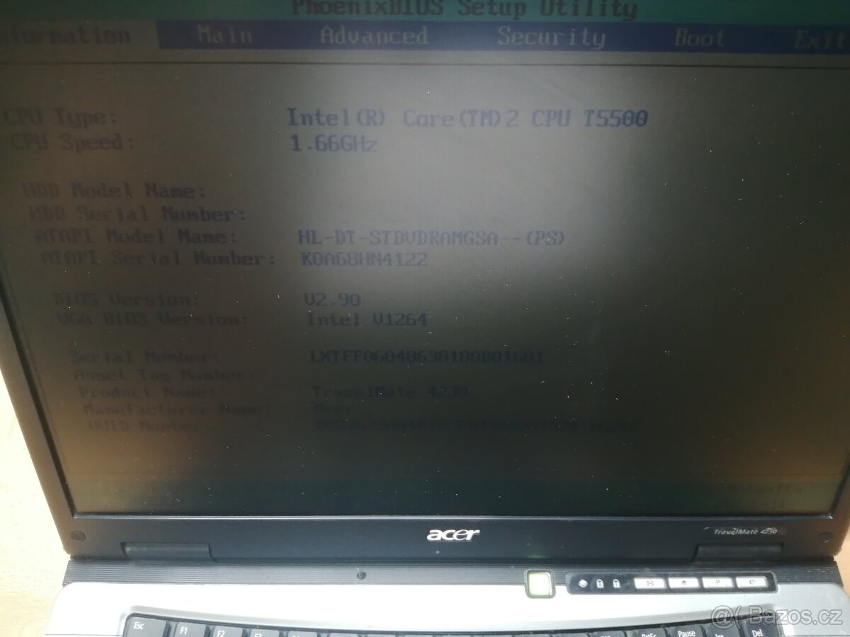 Acer TravelMate 4230 - 2