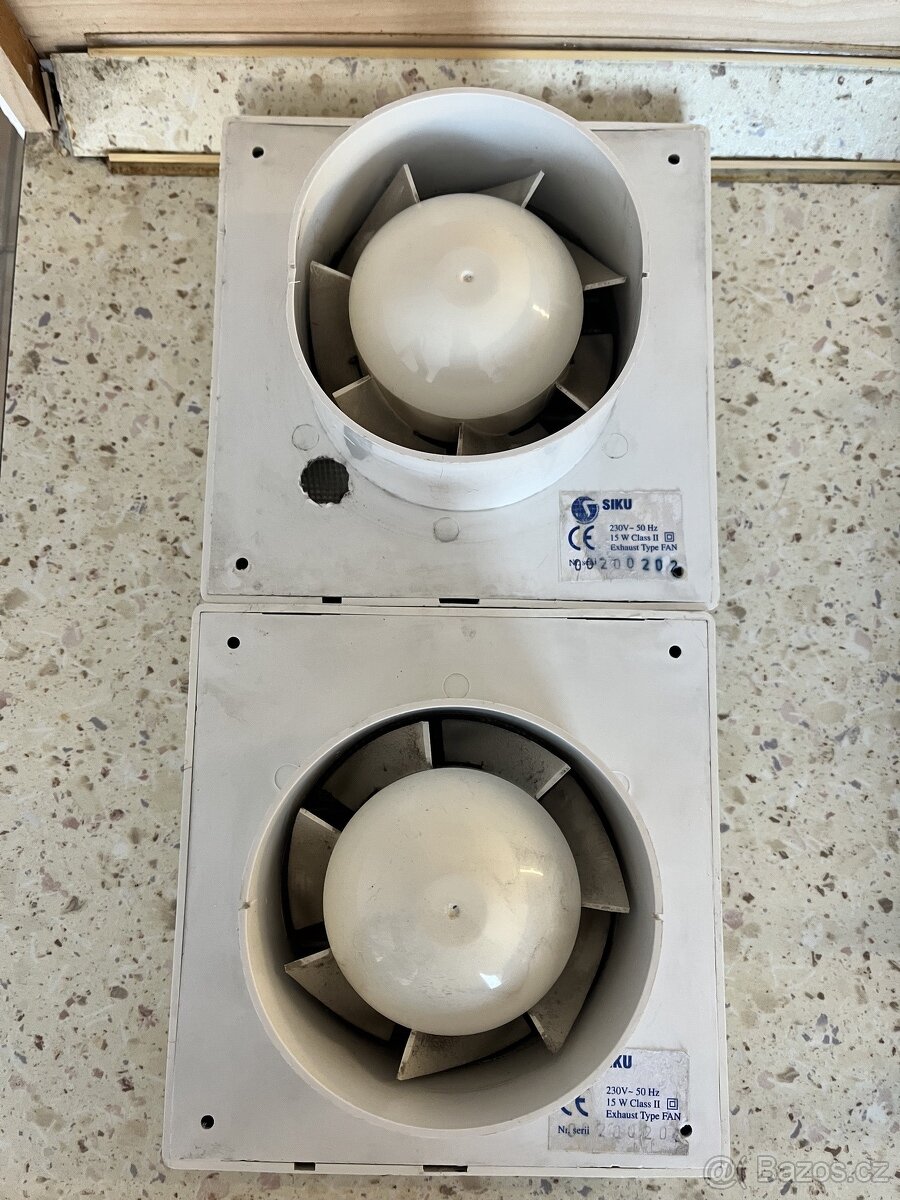 ventilator siku 100mm 1ks - 2