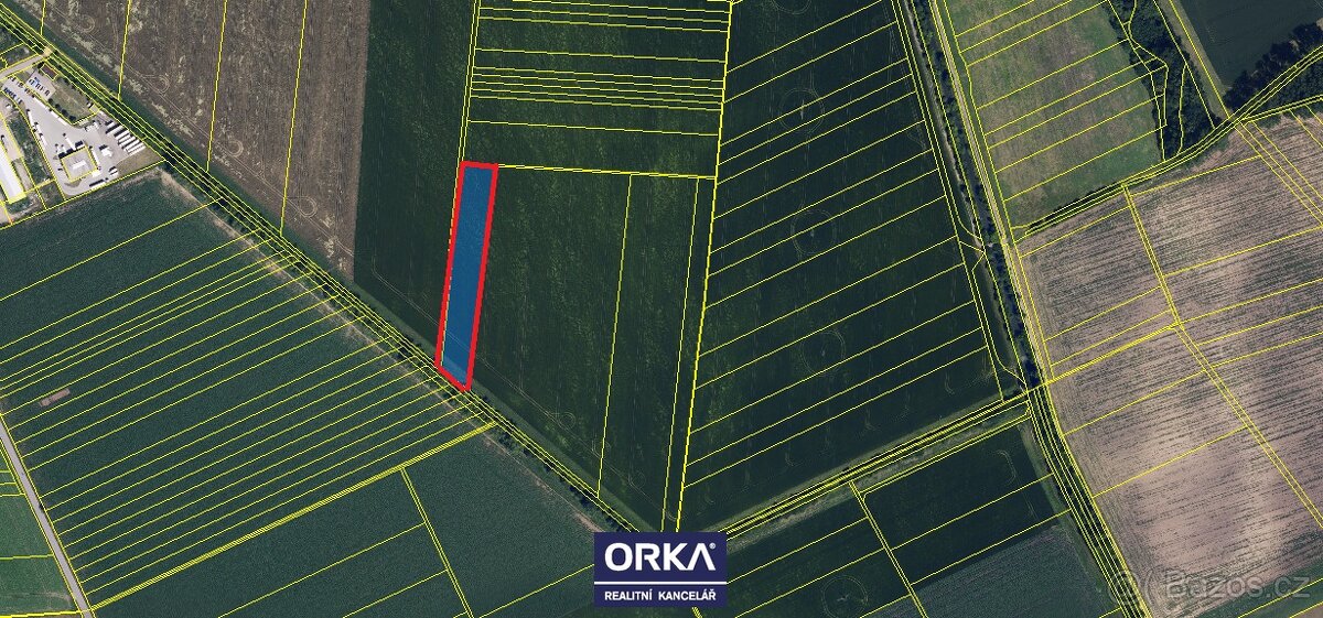Prodej podílu 2/6 zemědělská půda, 3 949 m2 - Luběnice - 2