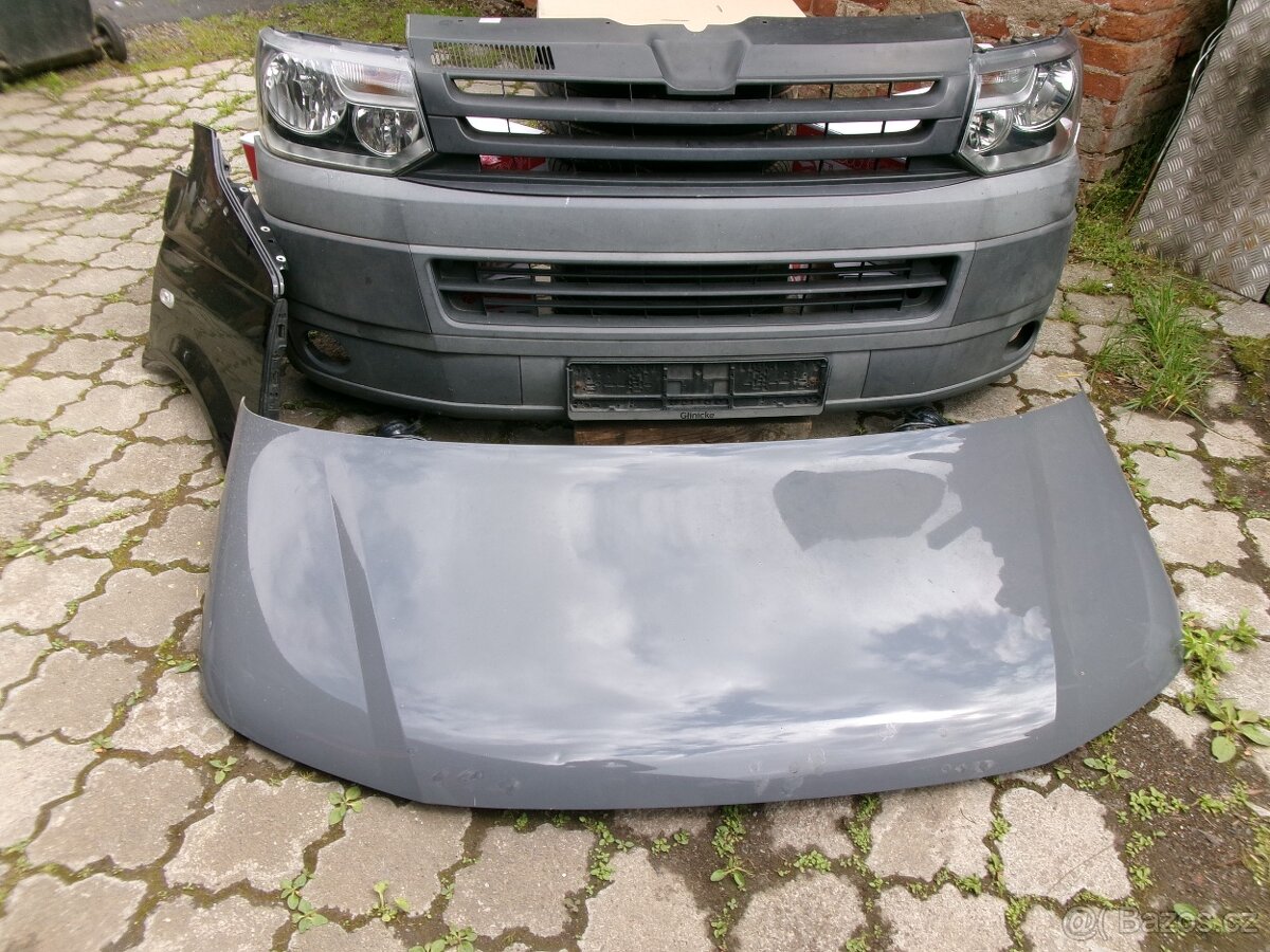 VW T5.1 ,facelift - přední část díly - 2