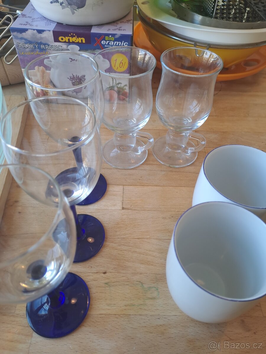 2 sklenice na kafe - 2