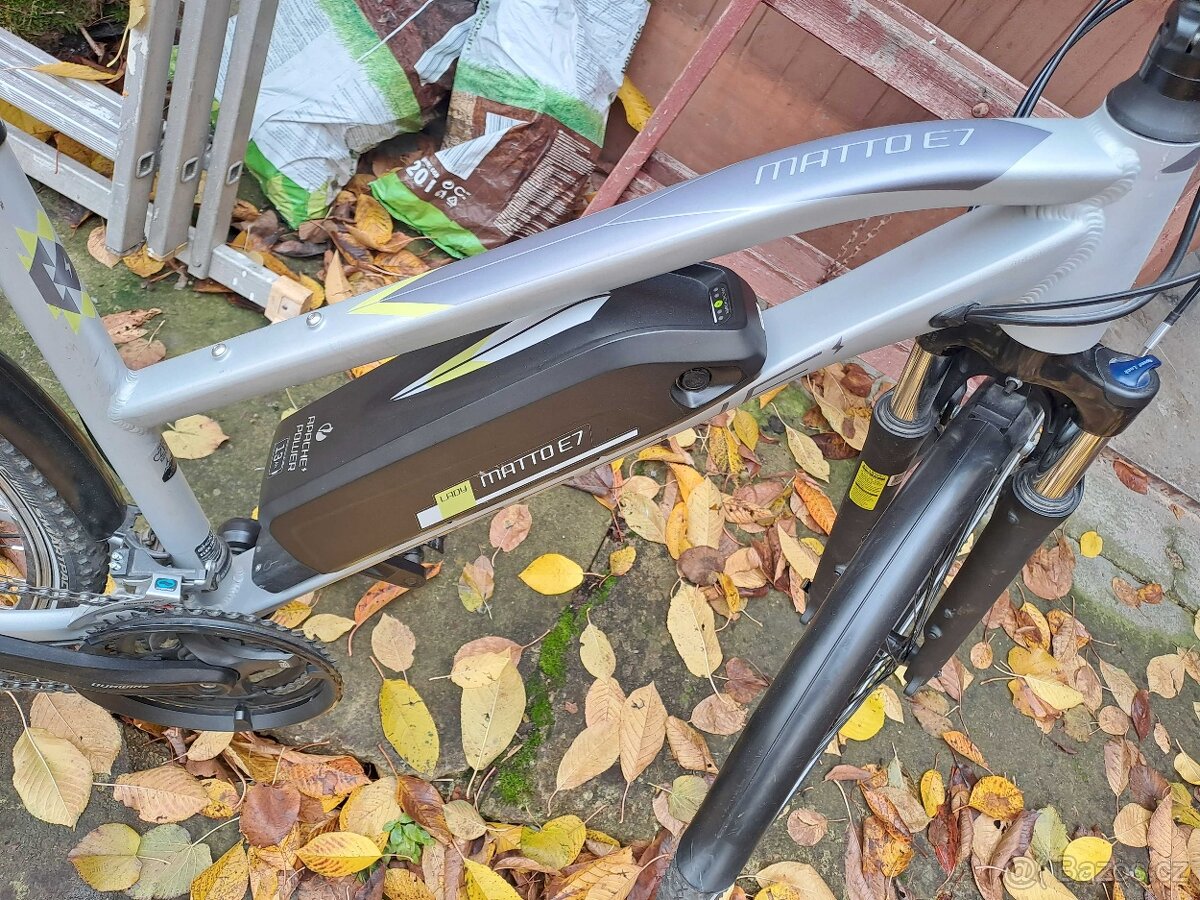 Prodám elektrokolo Apache Matto E7 - 2