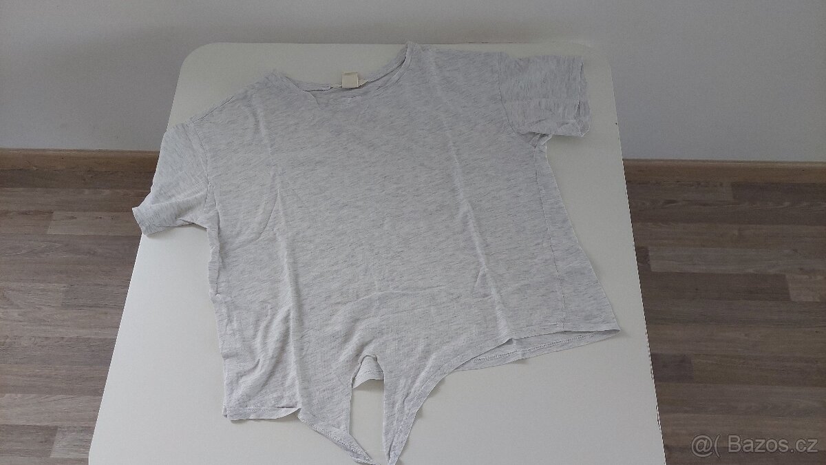 2x bavlněné triko a 2x kraťasy H&M, věk cca 14 let - 2