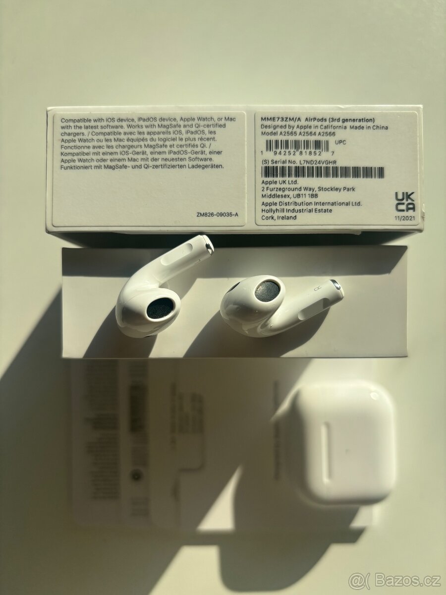 AirPods (3. generace) + MagSafe pouzdro + Obal Zdarma - 2