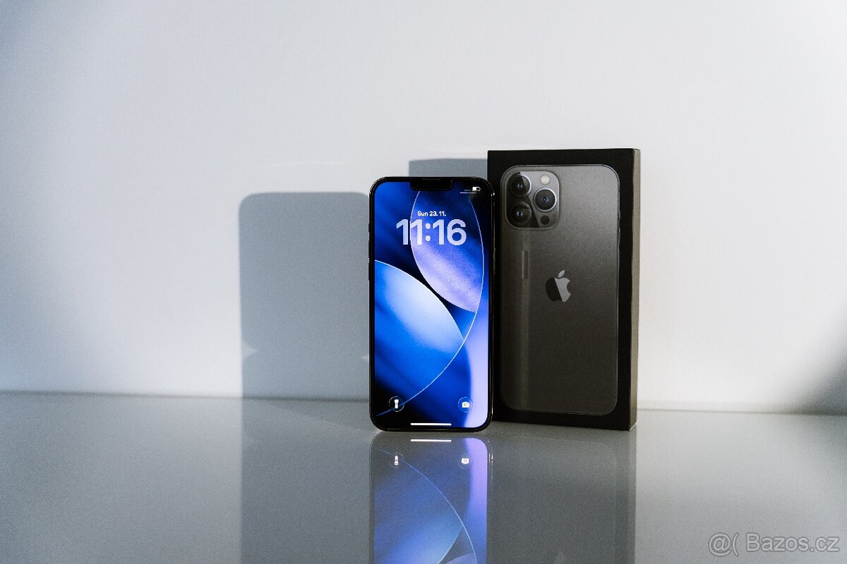 iPhone 13 Pro Max 128GB Graphite | TOP stav | Baterie 89% - 2