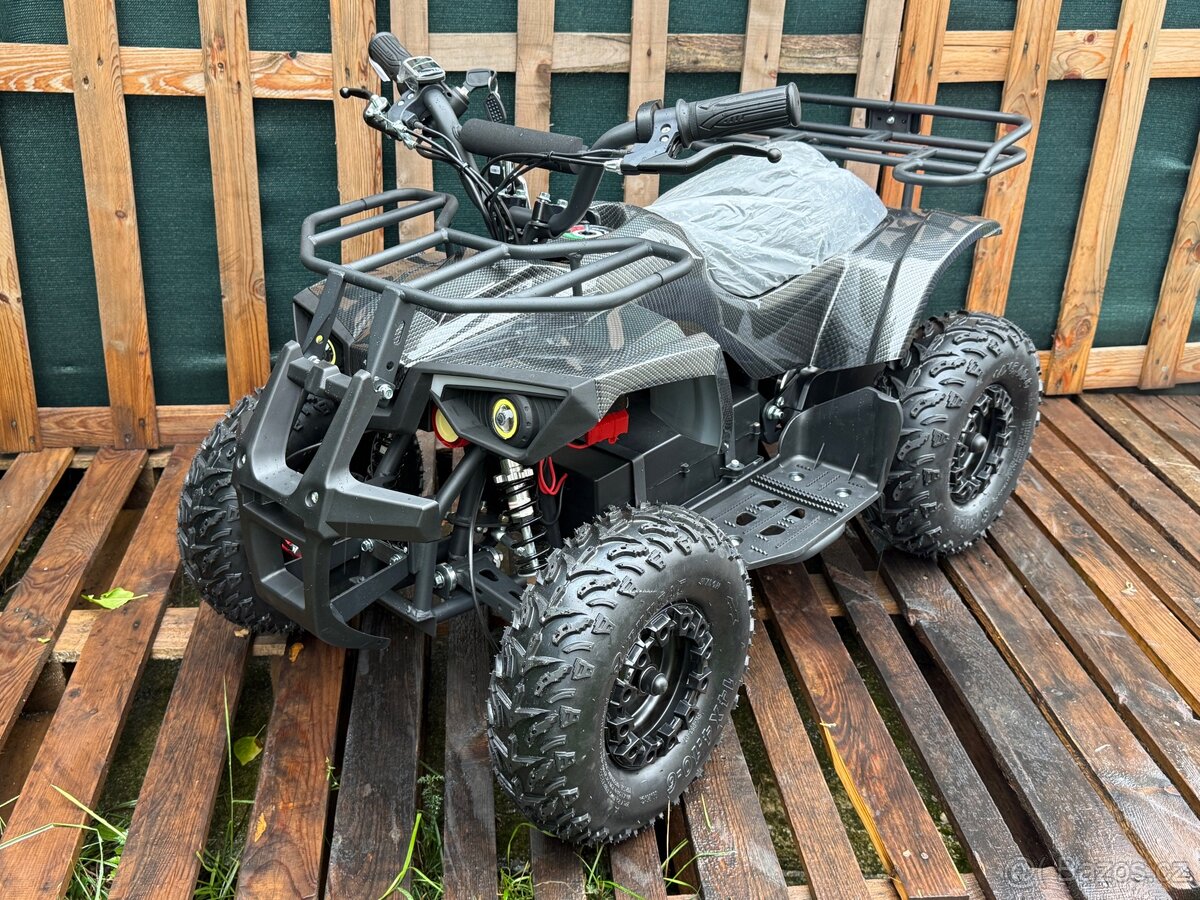 Elektro Čtyřkolka 1200W 48v Carbon AE010 - 2