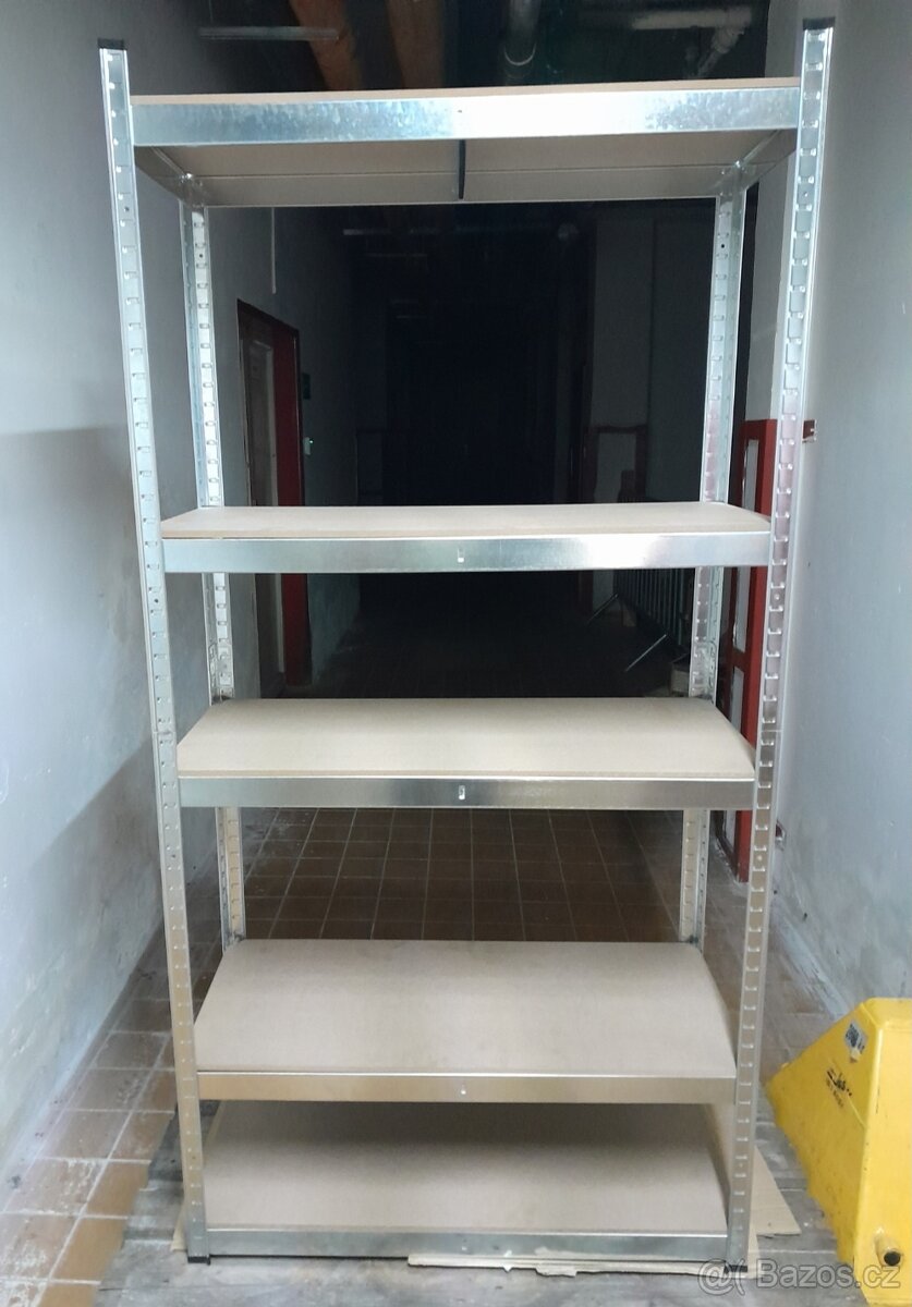 REGÁLY PRO GARÁŽ, DÍLNU, SKLAD ,VYSOKOZÁTĚŽOVÝ - 2