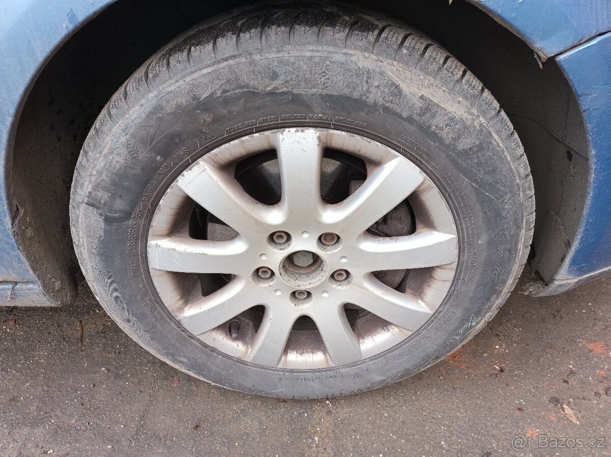 ALU kola VW Caddy III,Golf V - 15 zimní pneu - 2