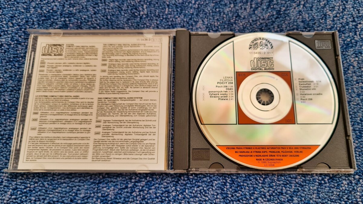CD Lenka Filipová - Pocit 258 - 2