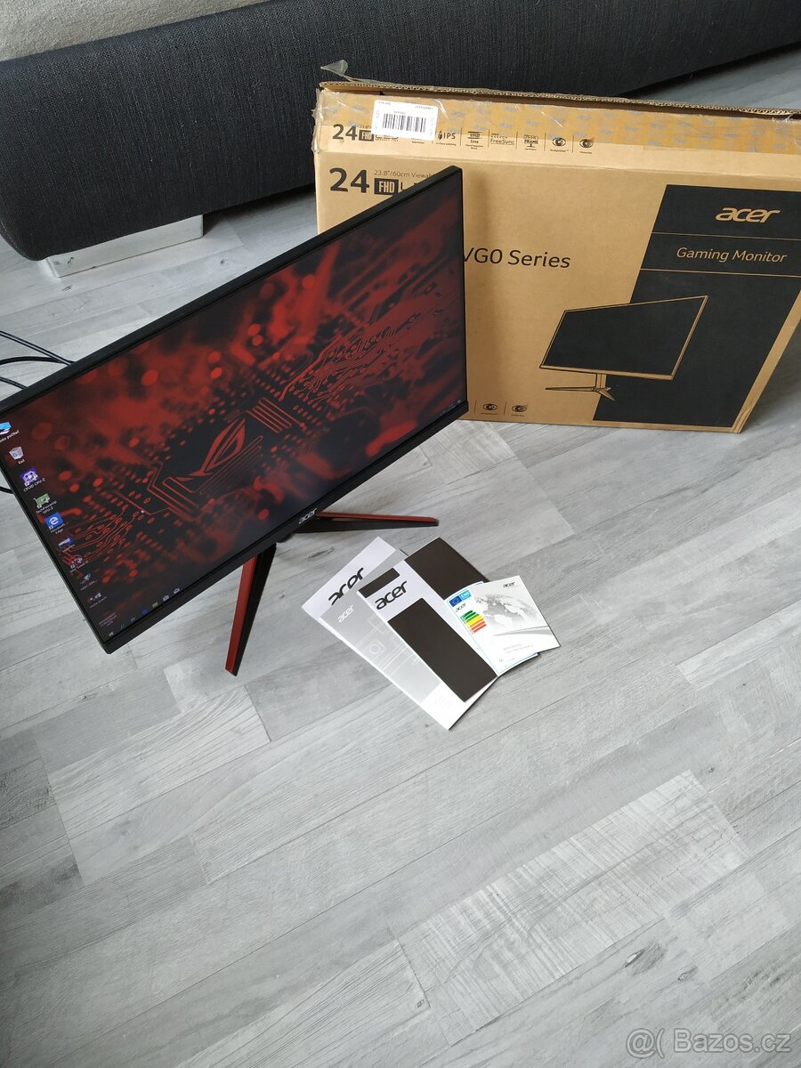 Herní Acer Nitro VG0, VG240Y, 24" - 2
