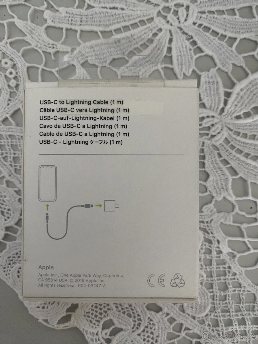 apple kabel USB C- lightning -1m - 2