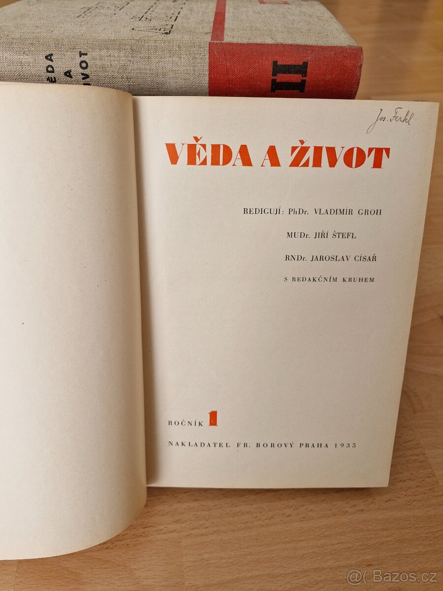 Věda a život ročník I.-IX. - 2