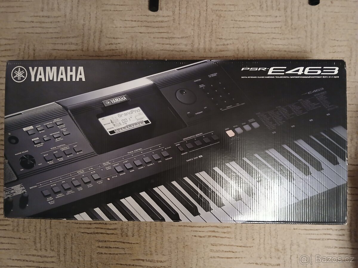 Klávesy Yamaha PSR E463 - 2