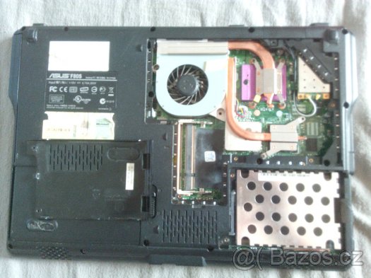 Notebook Asus F80S - nefunkční na díly bez LCD - 2