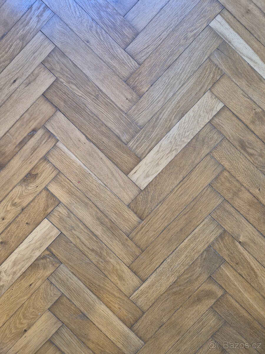 Prodám dubové parkety 17m2 - 2