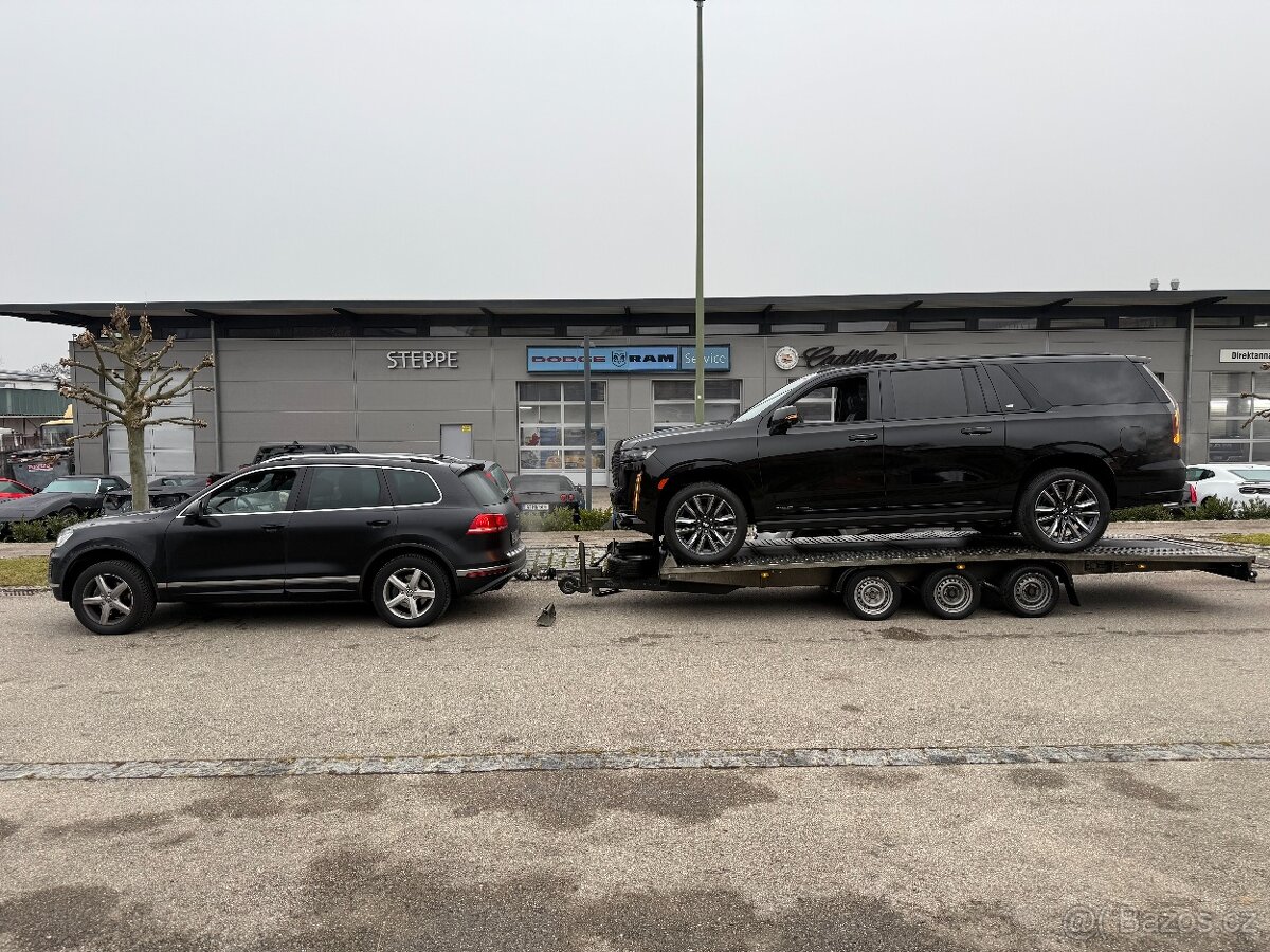 Nabízíme přepravu, odtah vozíkem EU - 2