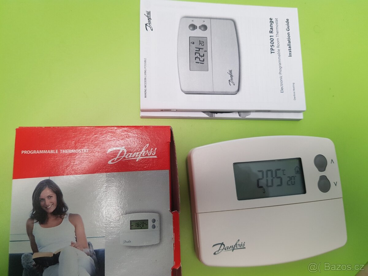 prostorový termostat Danfoss TP5001 CET - 2