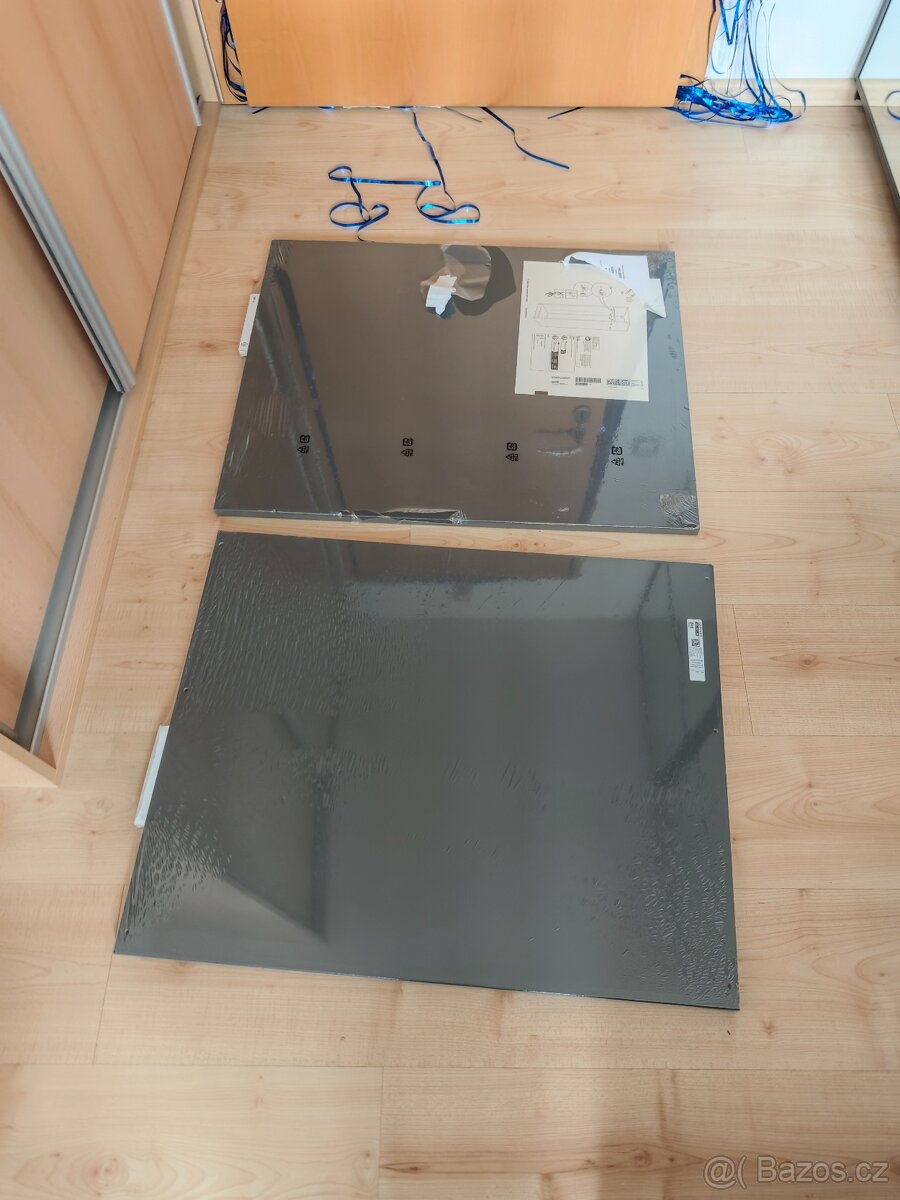 Police, tmavě šedá, 75x58 cm IKEA - 2KS - 2