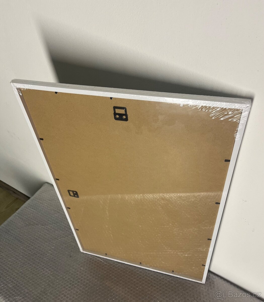 Bílý rámeček 40x60 cm – nový - 2