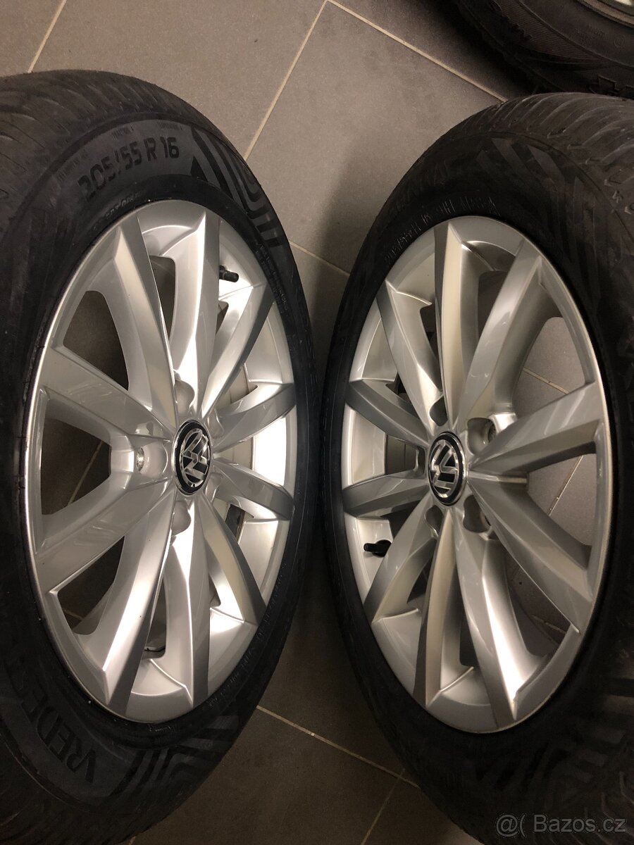 ORIGINAL ALU KOLA VW GOLF VII "NOVARA" 205/55/16 - 2