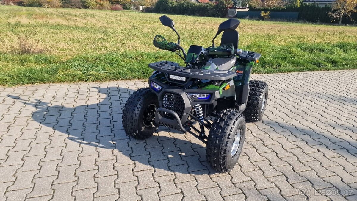 Čtyřkolka Hunter II Deluxe 1500W 60V diferenciál