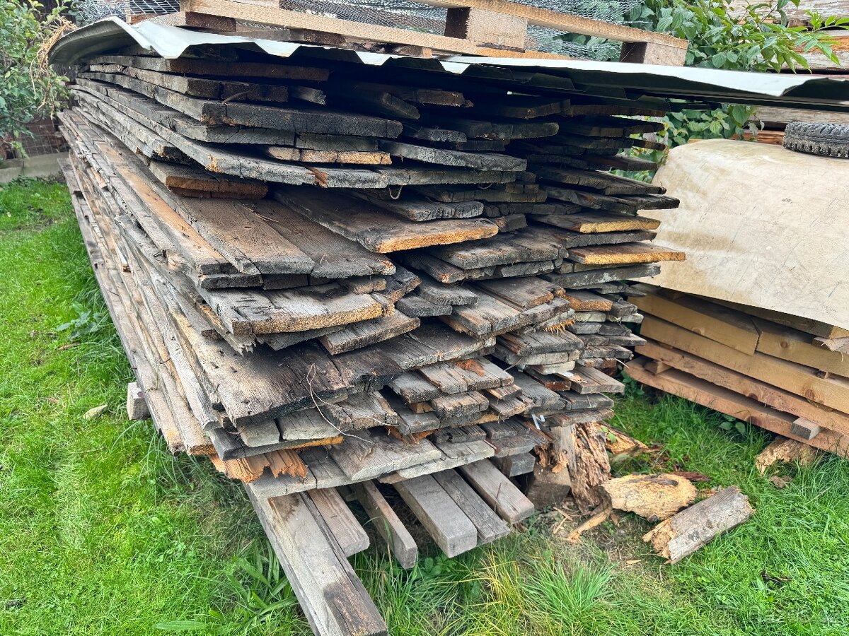 Staré dřevo - ca. 200 let - 2