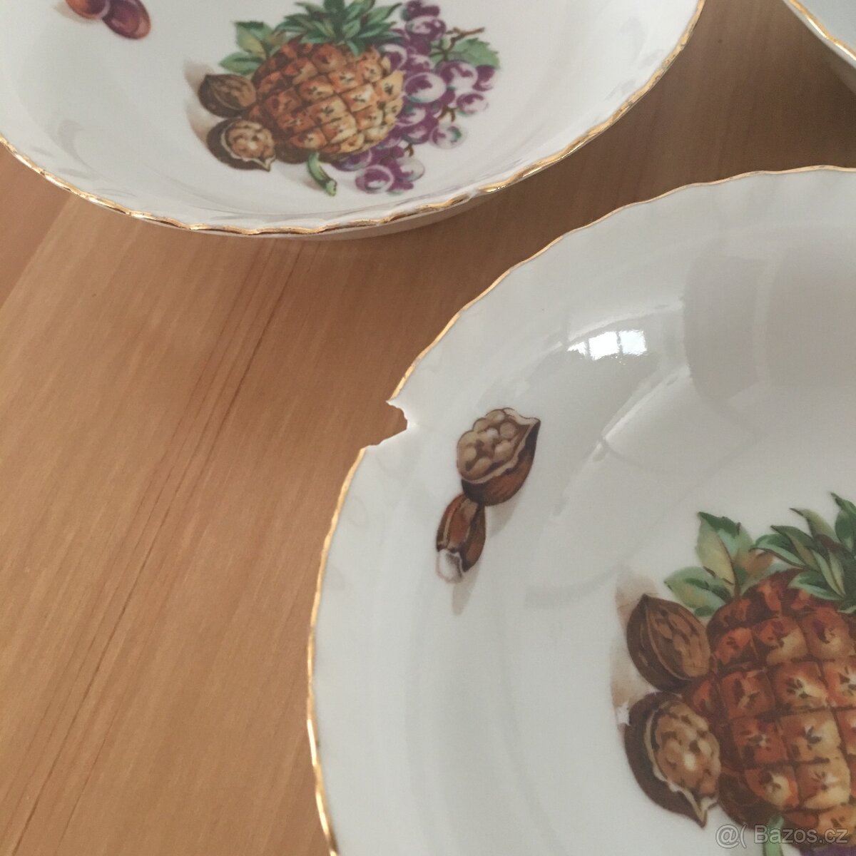 Porcelanove misky znacky Thun s motivem ovoce - 2