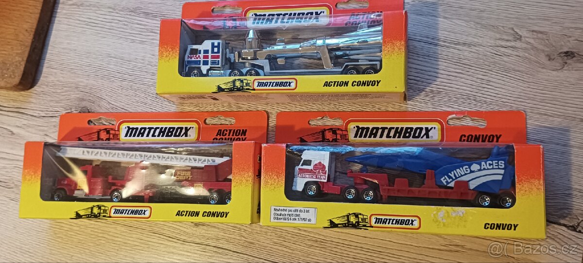 Matchbox - Kamiony v původním obale - 2
