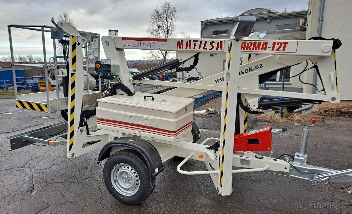 NOVÁ Přívěsná plošina Matilsa Parma 12T-AKCE SLEVA 20% - 2