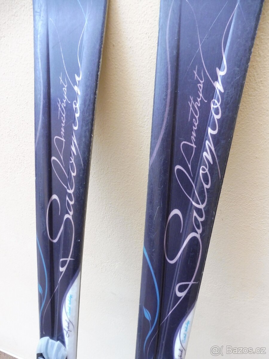 DÁMSKÉ LYŽE SALOMON AMETHYST 165CM/VÁZÁNÍ SALOMON - 2