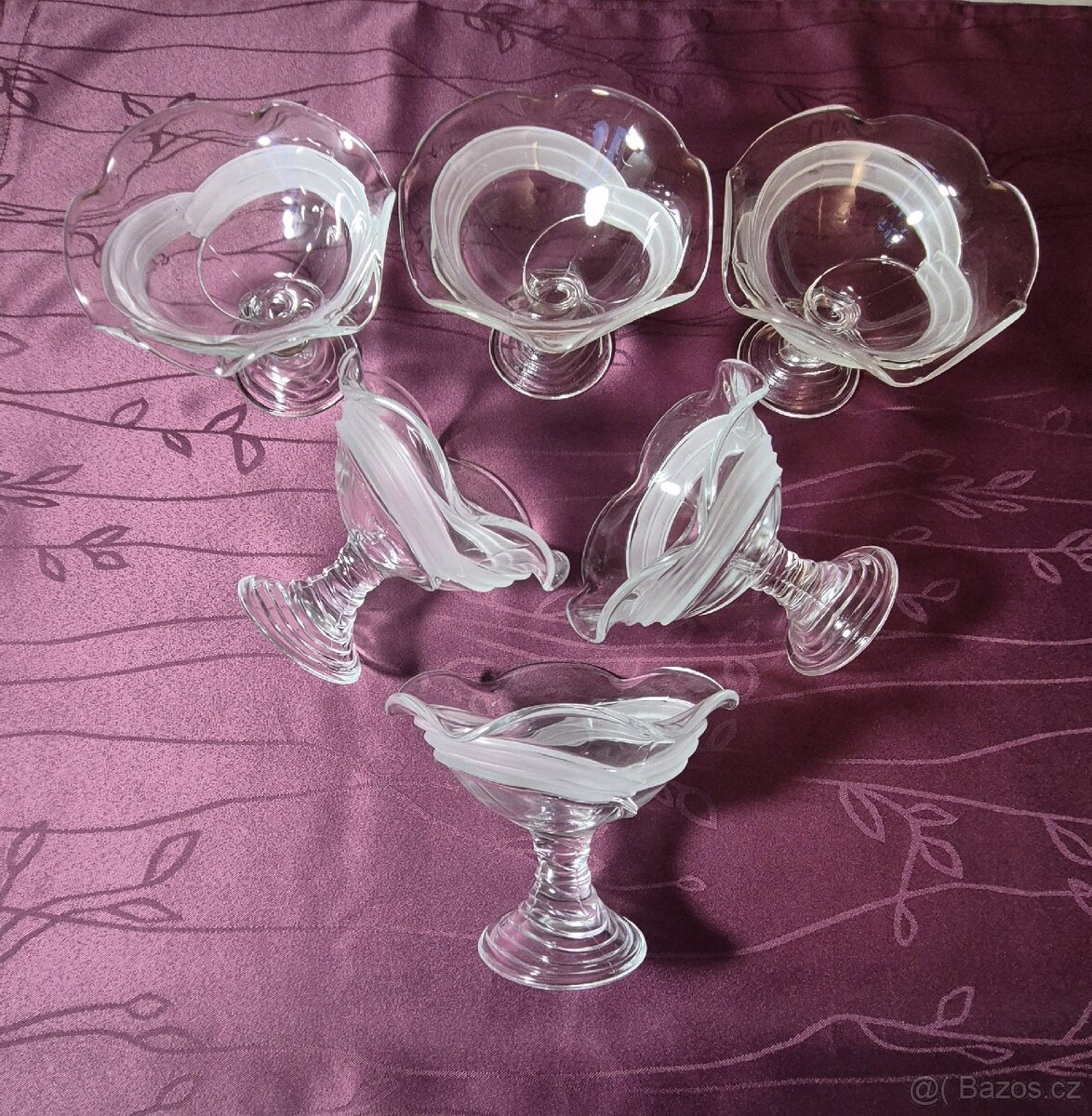 Skleněná miska na servírování - 2