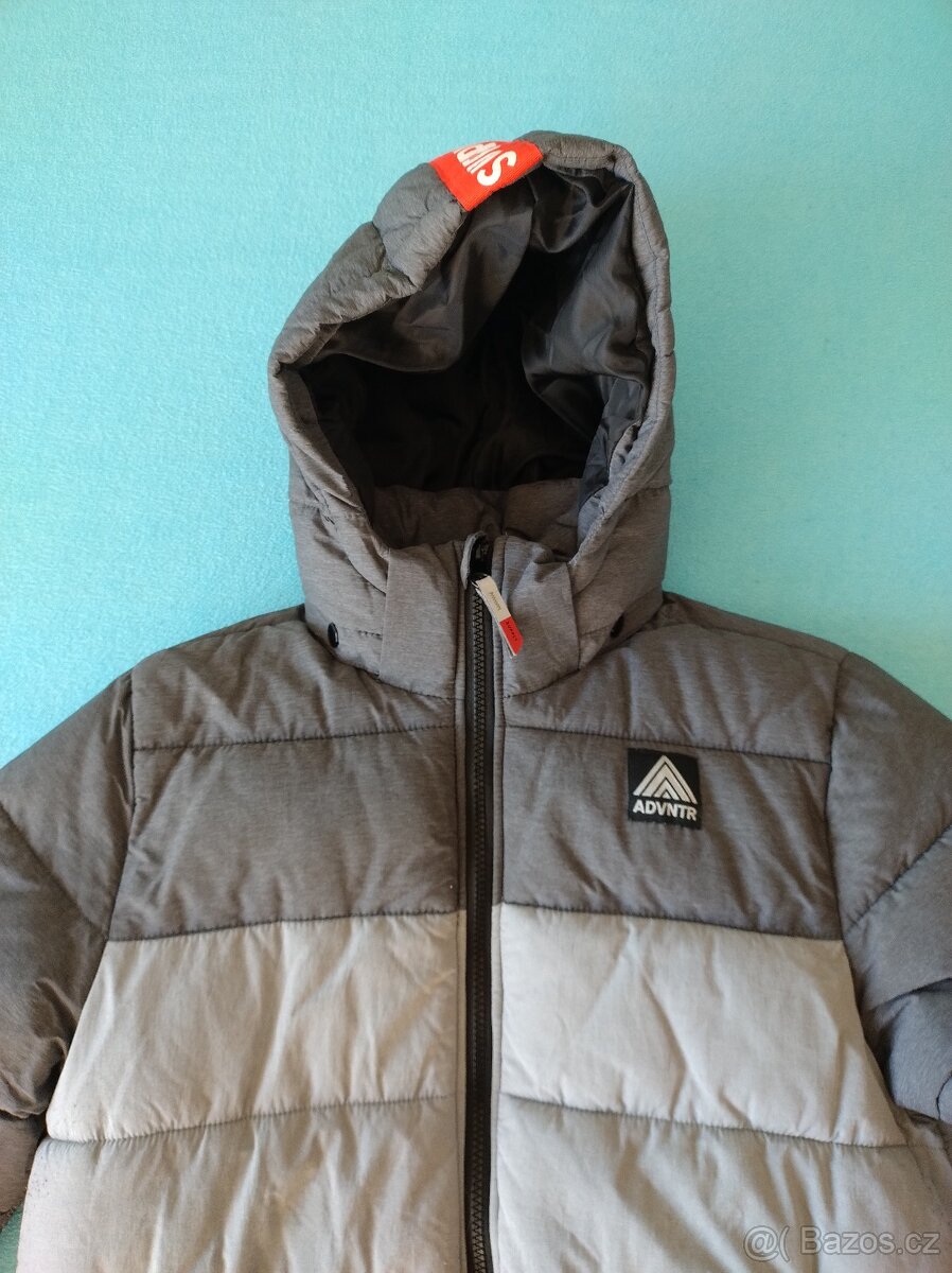 Prodám chlapeckou zimní bundu HaM na věk 13 -14 let - 2
