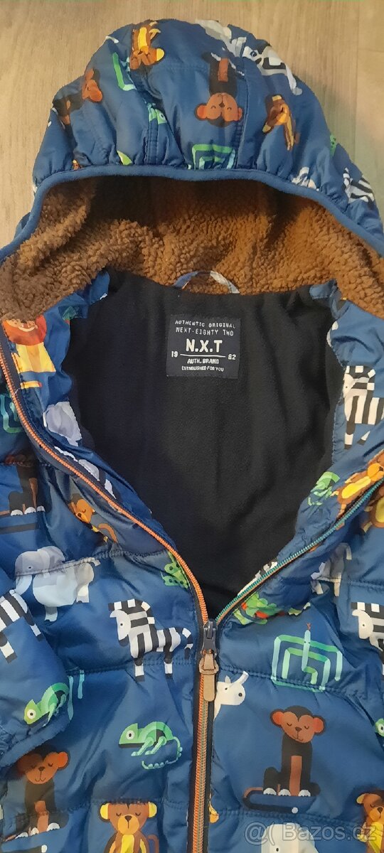 Zimní bunda Next vel.6-7let - 2