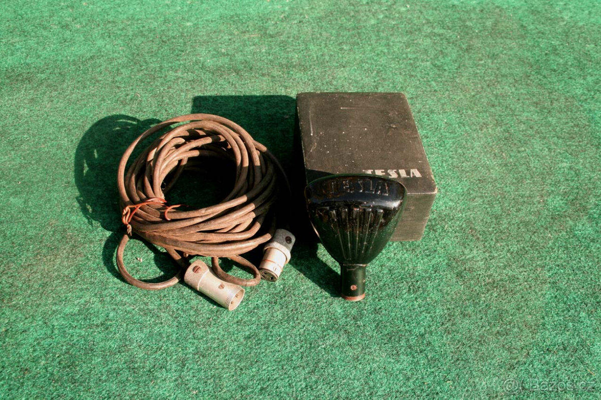 Mikrofon Tesla "Kobra" 516002 s kabelem - 2