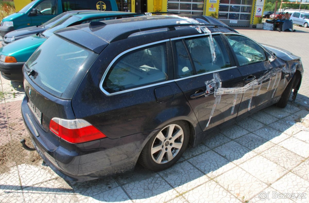 Boční Airbag uložení pravé zadní dveře BMW řady 5 e61, e60 - 2