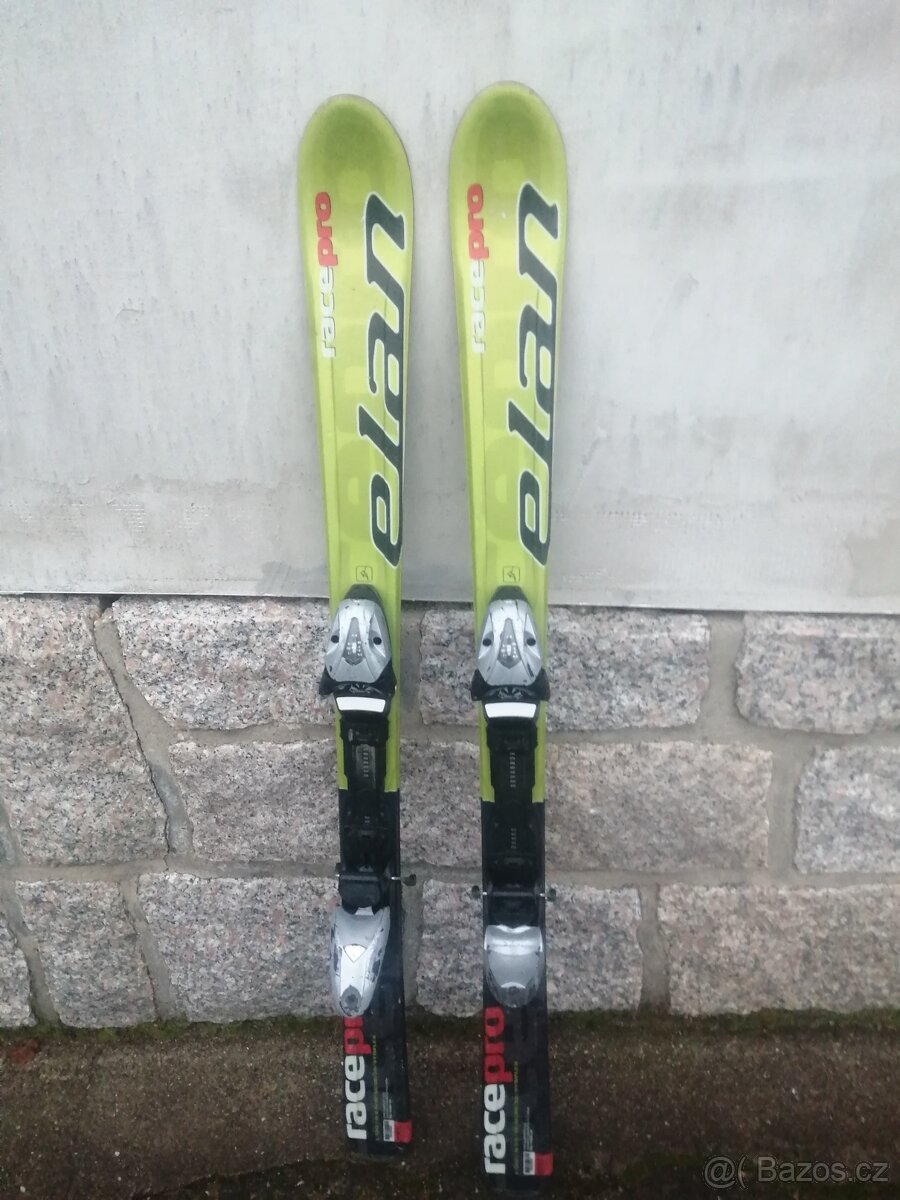 lyže 120 + lyžáky 23 - 2