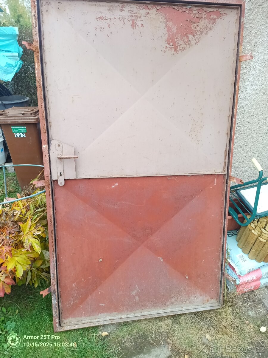 Plechové dveře - 2