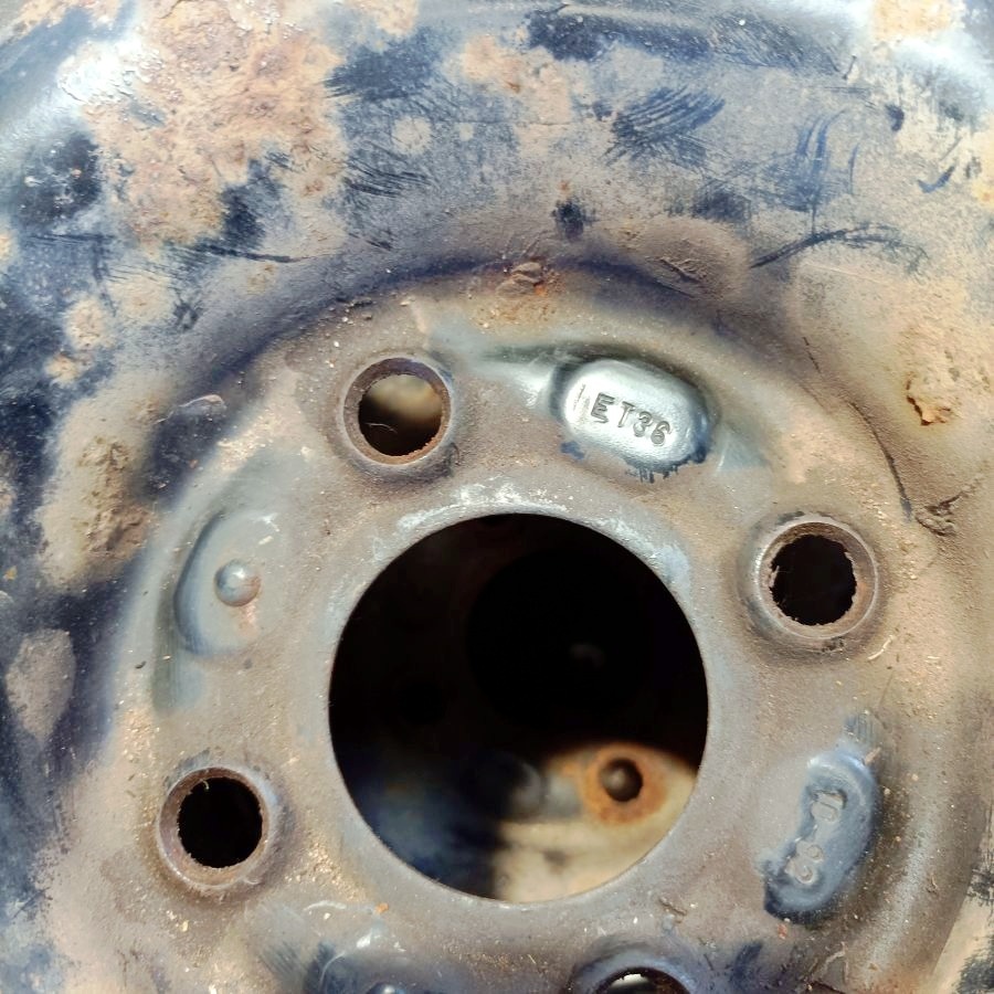 14" plechová kola – 4x100 – 5J x 14" ET36 - 2