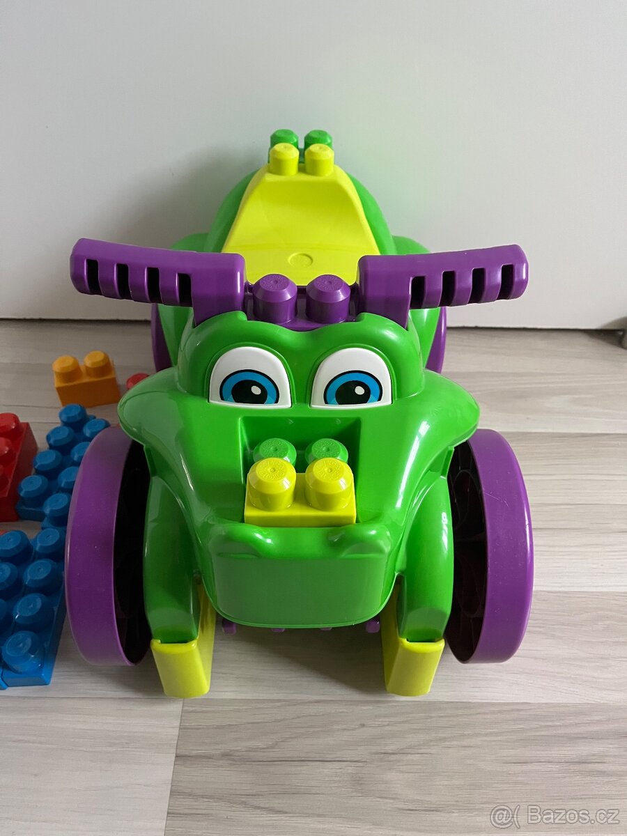 Odrážedlo Krokodýl Megabloks - 2